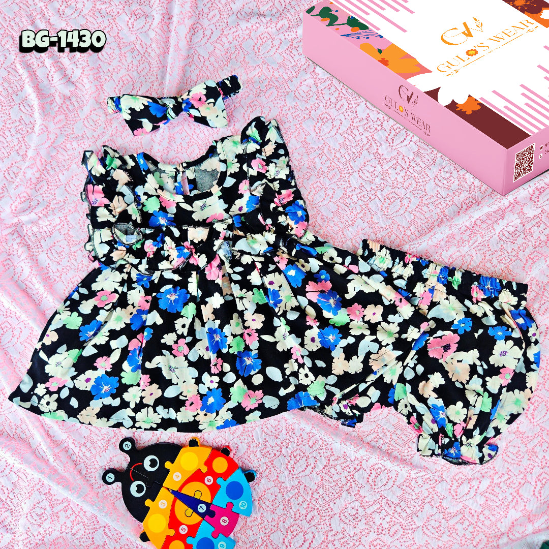 Baby girls Summer Tops & Pant Set BG-1430