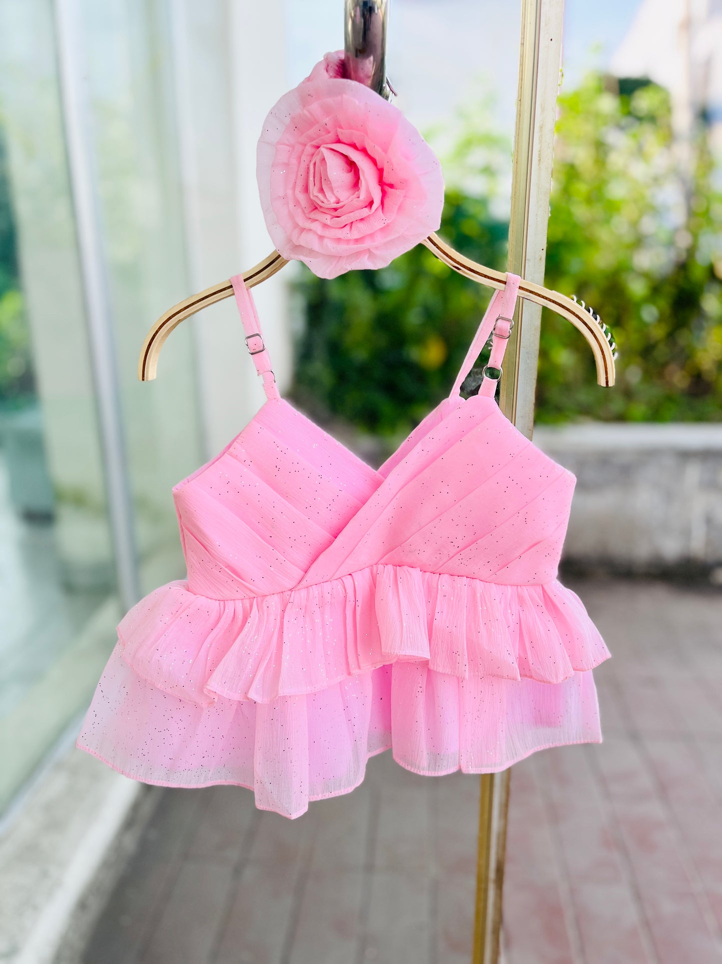 Baby girls Summer Tops & Pant Set BG-1434