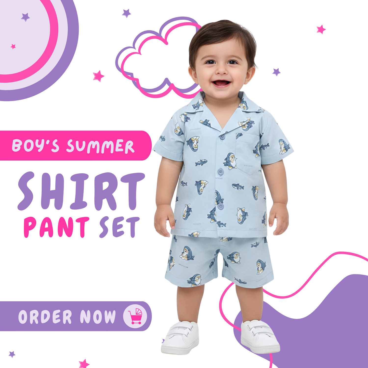 Shirt Pants Sets (Kids Boys)
