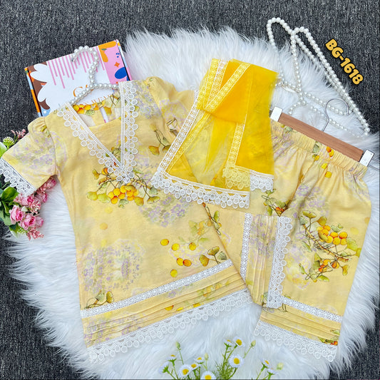 Baby Girls 3-Peice set BG-1618