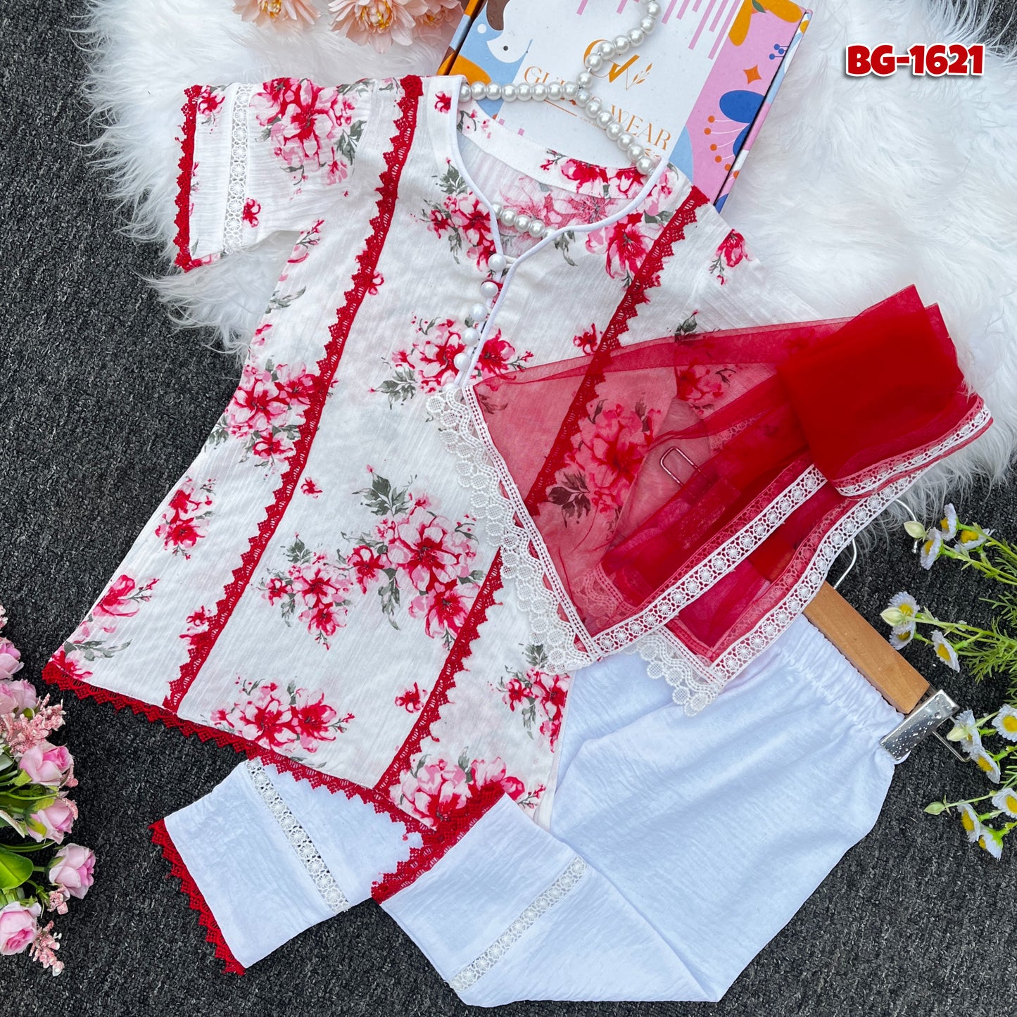 Baby Girls 3-Peice set BG-1621