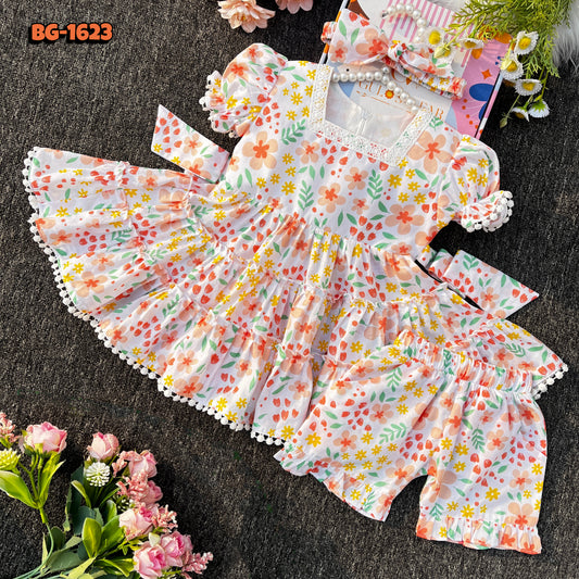 Baby girls Summer Frock BG-1623