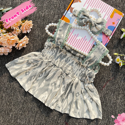 Baby Girls Summer Tops and Pant Set-BG-1616