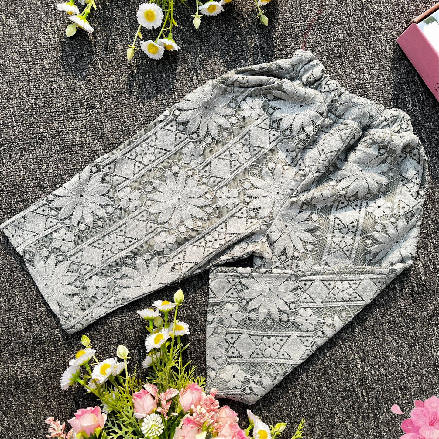 Baby Girls Summer Tops and Pant Set-BG-1616