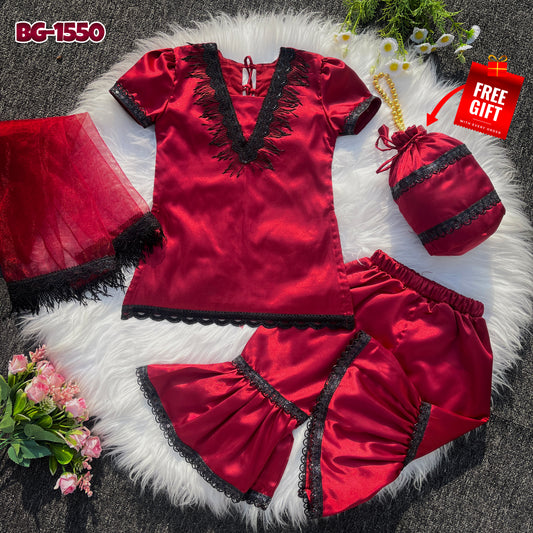 Baby Girls 3-Peice Set Code-BG-1550