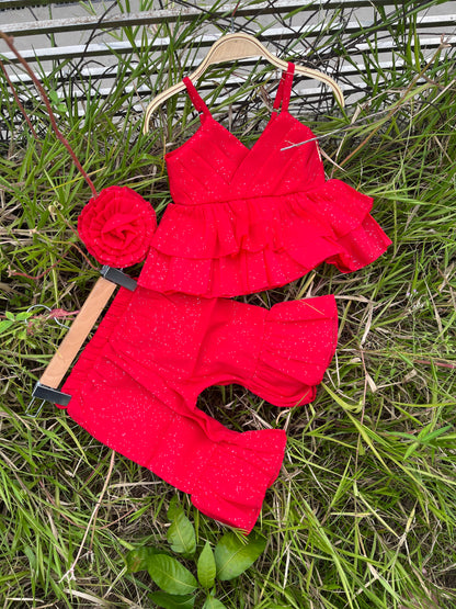 Baby girls Summer Tops & Pant Set BG-1436