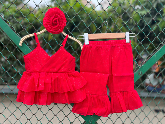 Baby girls Summer Tops & Pant Set BG-1436