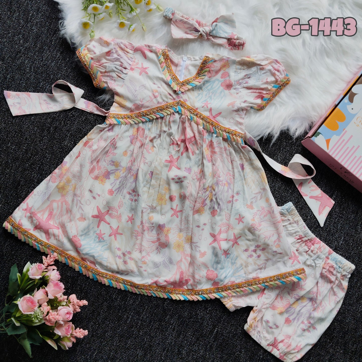Baby girls Summer Frock BG-1443