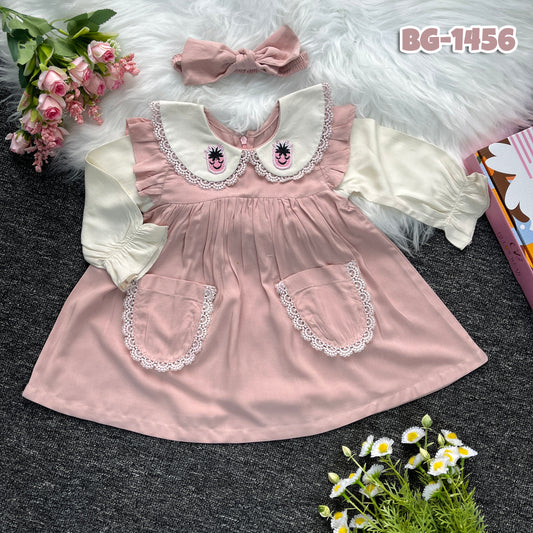 Baby girls full sleeve frock BG-1456