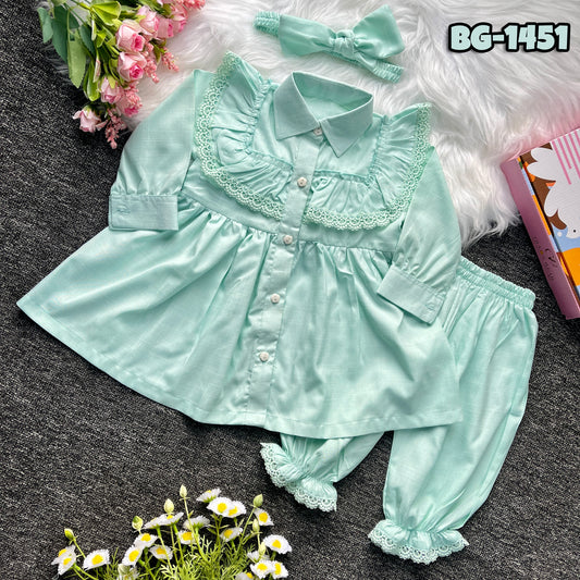 Baby girls full sleeve frock BG-1451