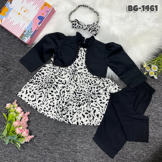 Baby girls full sleeve frock BG-1461