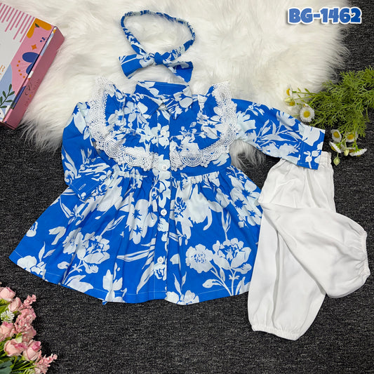 Baby girls full sleeve frock BG-1462