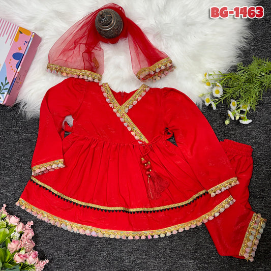 Baby girls full sleeve frock BG-1463