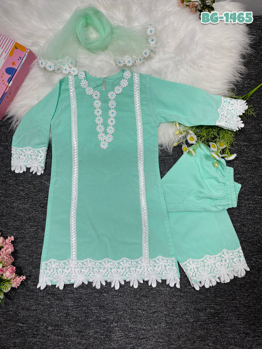 Baby girls full sleeve 3-Peice set BG-1465