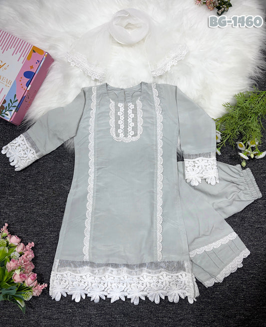 Baby girls full sleeve 3-Peice set BG-1460