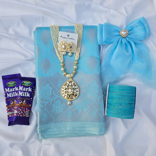 Premium Katan Saree Combo-011